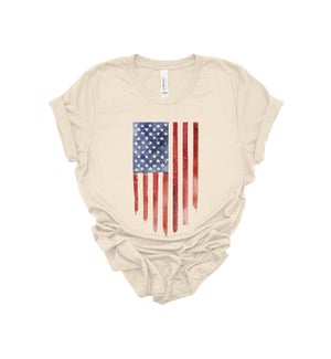 USA Watercolor Flag Tee